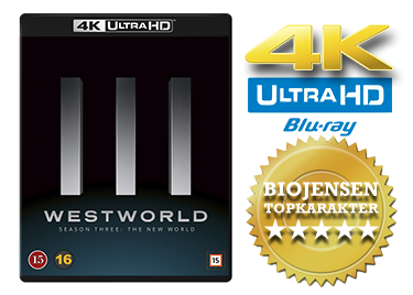 Westworld sæson 3 UHD 4K blu-ray anmeldelse