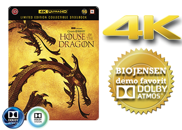 House of the Dragon sæson 1 UHD 4K blu-ray anmeldelse