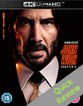 John Wick Chapter 4 UHD 4K bluray Quick review
