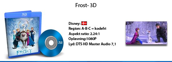 Frost 3D Blu-ray