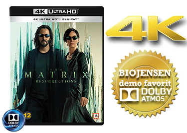 The Matrix Resurrections UHD 4K blu-ray anmeldelse