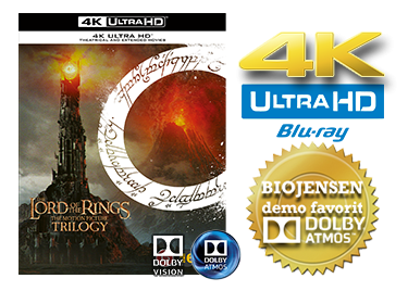 The Lord of the Rings Trilogy UHD 4K blu-ray anmeldelse
