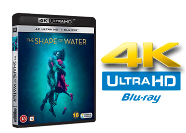 The shape of water UHD 4K blu-ray anmeldelse
