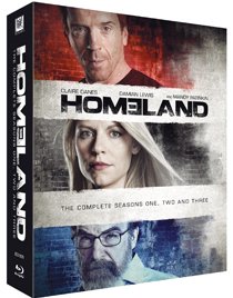 Homeland sæson 1 til 3 blu-ray anmeldelse