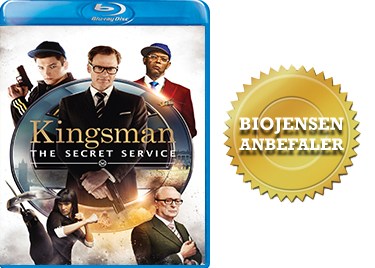 Kingsman: The Secret Service blu-ray anmeldelse