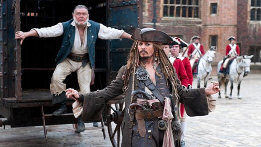 Johnny Depp som Jack Sparrow