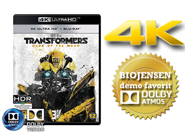 Transformers: Dark of the moon UHD 4K blu-ray anmeldelse