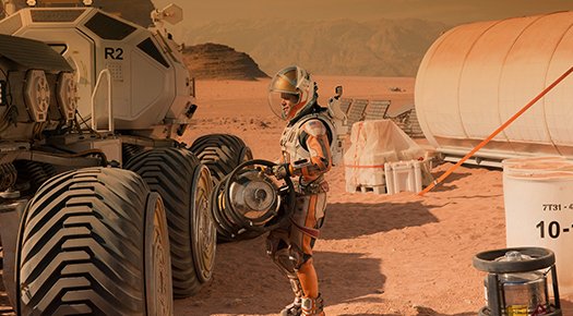 The Martian 3D blu-ray anmeldelse