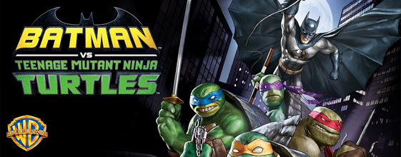 Batman vs Teenage Mutant Ninja Turtles blu-ray anmeldelse