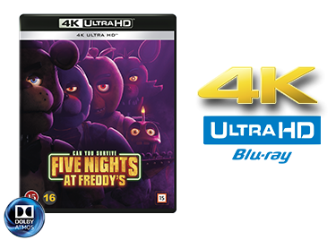 Five Nights at Freddy's UHD 4K blu-ray anmeldelse