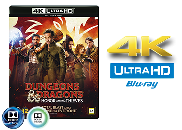 Dungeons & Dragons: Honor Among Thieves UHD 4K blu ray anmeldelse 