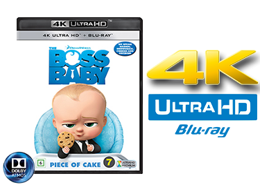 The Boss Baby UHD 4K blu-ray anmeldelse