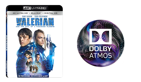 Valerian and the City of a Thousand Planets UHD blu-ray