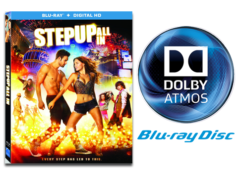 Step up all in Dolby Atmos blu-ray