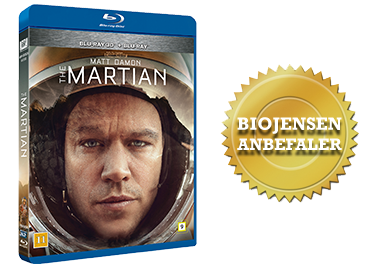 The Martian 3D blu-ray anmeldels