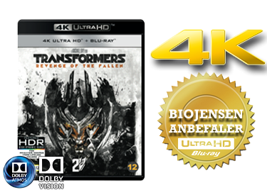 Transformers: Revenge Of The Fallen UHD 4K blu-ray anmeldelse