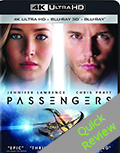 Passengers UHD 4K blu-ray Quick review
