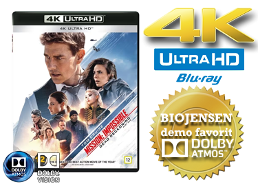 Mission: Impossible Dead Reckoning Part One UHD 4K blu ray anmeldelse
