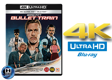 Bullet Train UHD Blu-ray anmeldelse