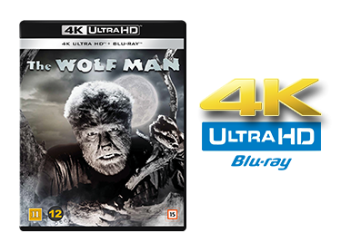 The Wolf Man (1941) UHD 4K blu-ray anmeldelse