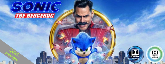 Sonic The Hedgehog UHD 4K blu-ray Quick review