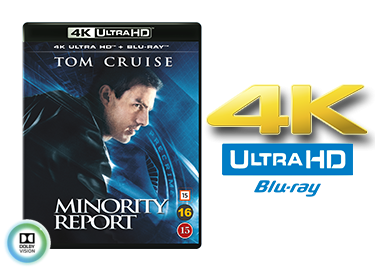 Minority Report UHD 4K blu ray anmeldelse