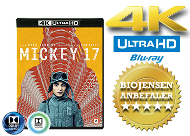 Mickey 17 UHD 4K blu ray anmeldelse