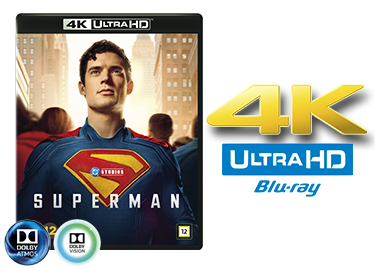 Superman (2025) UHD 4K blu-ray anmeldelse