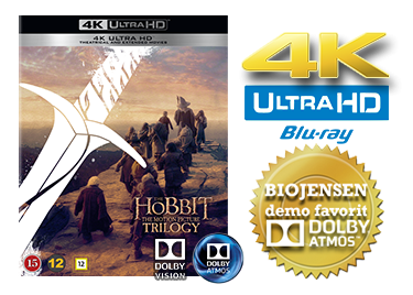 Hobbit Trilogy UHD 4K blu-ray anmeldelse