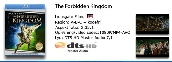 The forbidden kingdom