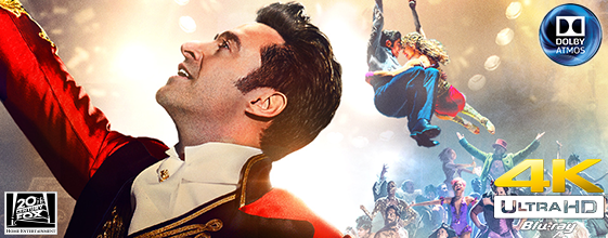 The Greatest Showman UHD 4K blu-ray anmeldelse