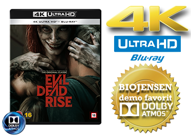 Evil Dead Rise UHD 4K blu ray anmeldelse