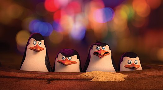 Pingvinerne fra Madagascar 3D blu-ray anmeldelse