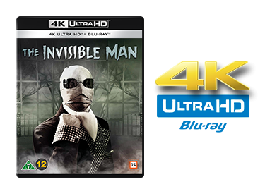 The Invisible Man (1933) UHD 4K blu-ray anmeldelse