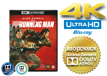 The Running Man (2025) UHD 4K blu ray anmeldelse