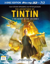 Tintin: Enhjørningens Hemmelighed Blu-ray anmeldelse