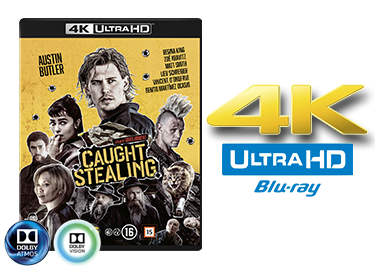 Caught Stealing UHD 4K blu ray anmeldelse