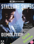 Demolition Man UHD 4K blu-ray Quick review