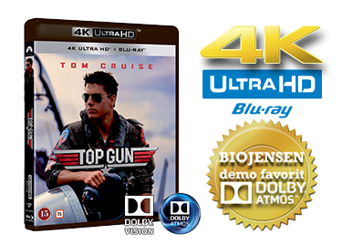 TOP GUN UHD 4K blu-ray anmeldelse