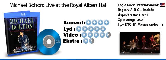 Michael Bolton: Live at the Royal Albert Hall 