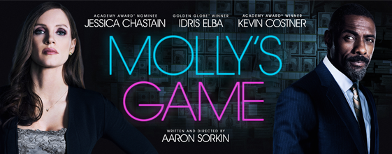 Molly’s Game blu-ray anmeldelse
