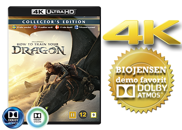 How to Train Your Dragon UHD 4K blu-ray anmeldelse
