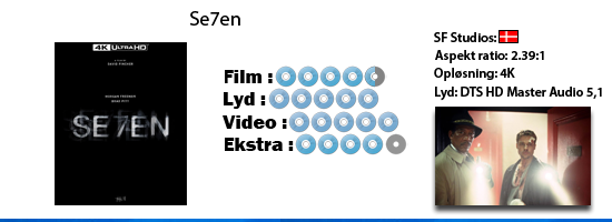 Se7en UHD 4K blu ray