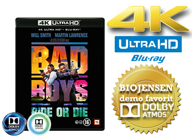 Bad Boys: Ride or Die UHD 4K blu-ray anmeldelse