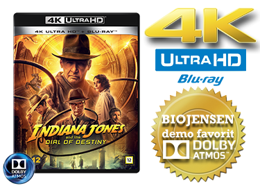 Indiana Jones and the Dial of Destiny UHD 4K blu ray anmeldelse