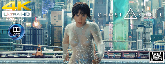 Ghost in the shell UHD 4K blu-ray anmeldelse