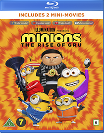 Minions The Rise of Gru blu-ray anmeldelse