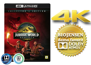 Jurassic World: Rebirth UHD 4K blu-ray anmeldelse