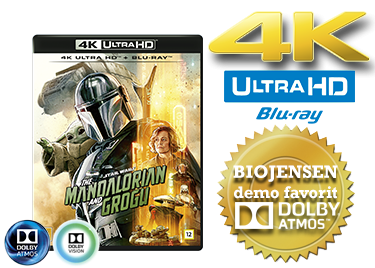 Star Wars: The Mandalorian and Grogu UHD 4K blu ray anmeldelse