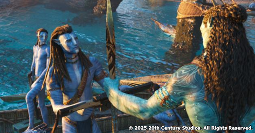Avatar: fire and ash 3D blu-ray Quick review
